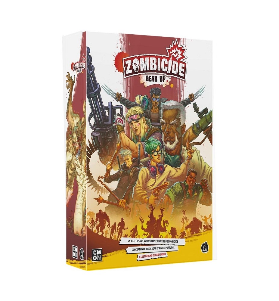 jeu de société zombicide gear up