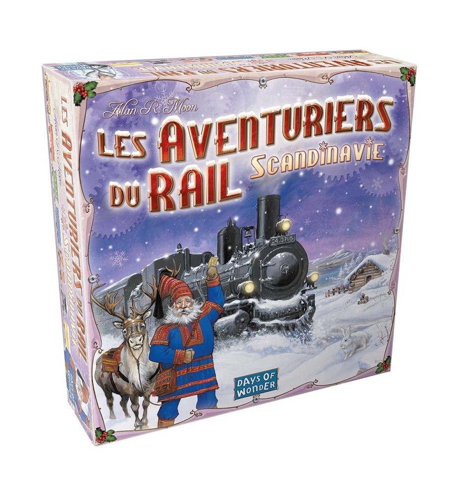 jeu de société les aventuriers du rail scandinavie