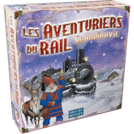 jeu de société les aventuriers du rail scandinavie