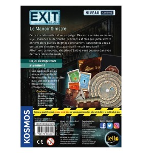 jeu de société exit le manoir sinistre