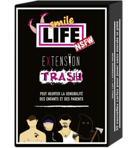 jeu de société smile life extension trash