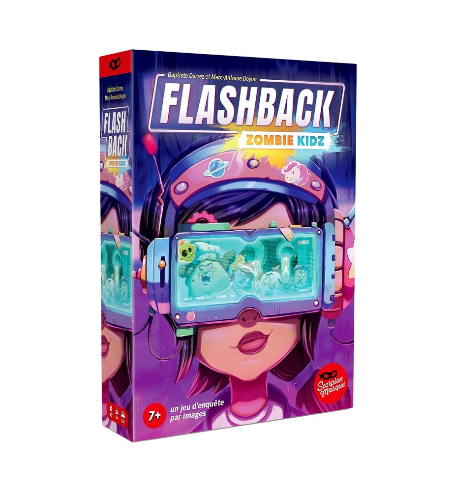 jeu de société flashback zombie kidz