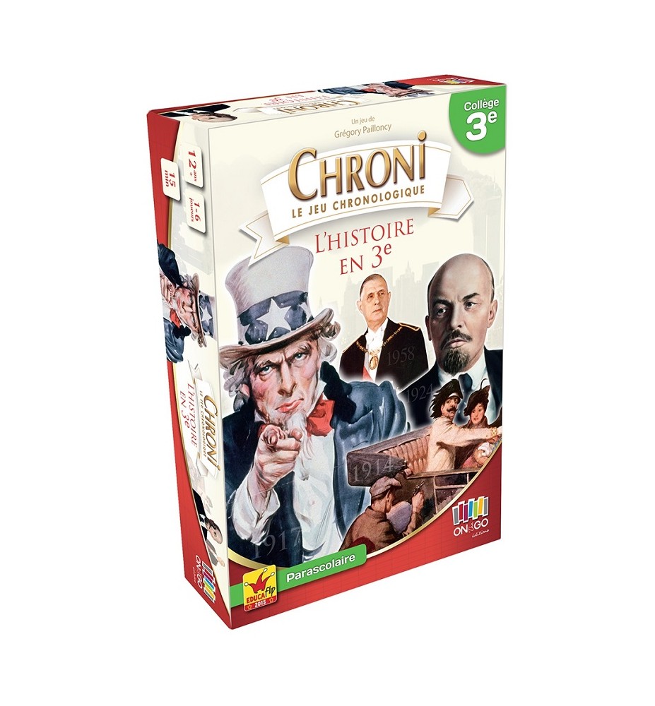 jeu de société chroni histoire 3eme