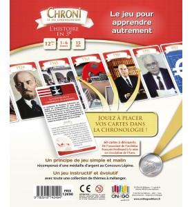 jeu chroni l'histoire en 3eme