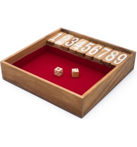 jeu de société shut the box 9