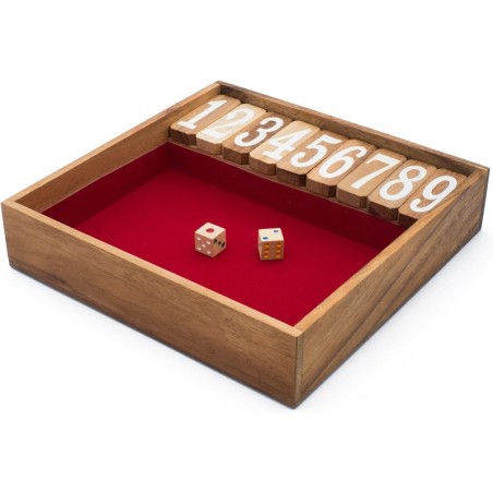 jeu de société shut the box 9