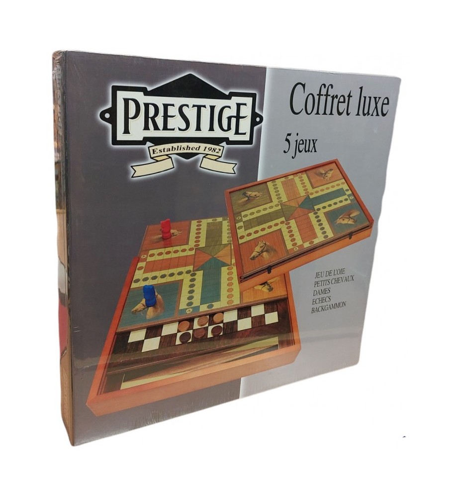 jeu de société classique coffret luxe