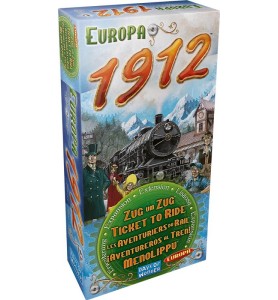 jeu de société les aventuriers du rail europe extension 1912