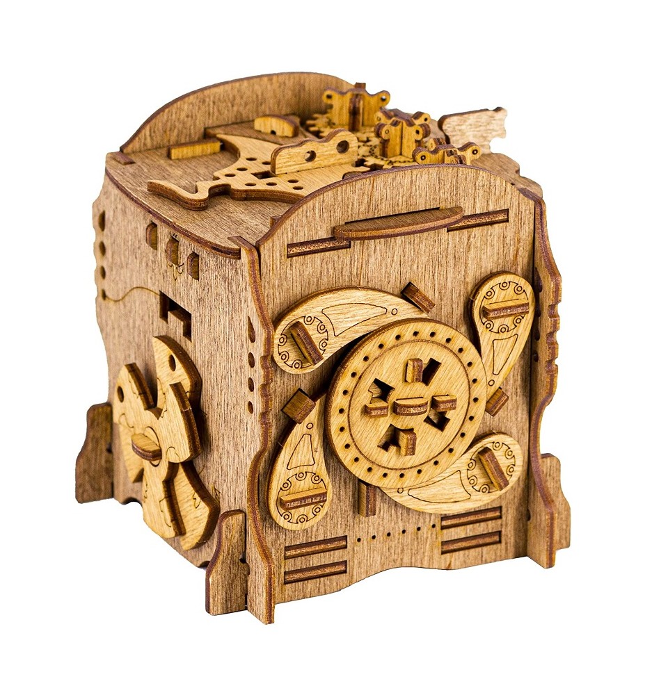 casse tete en bois cluebox captain nemo