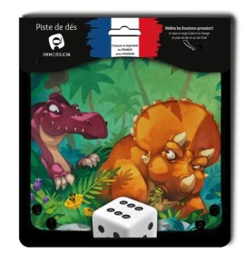 accessoire jeu de société piste de dés jurassic