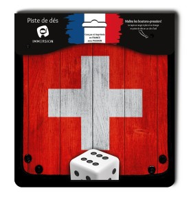 accessoire jeu de société piste de dés suisse