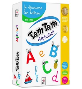 jeu de société tam tam alphabet coffret