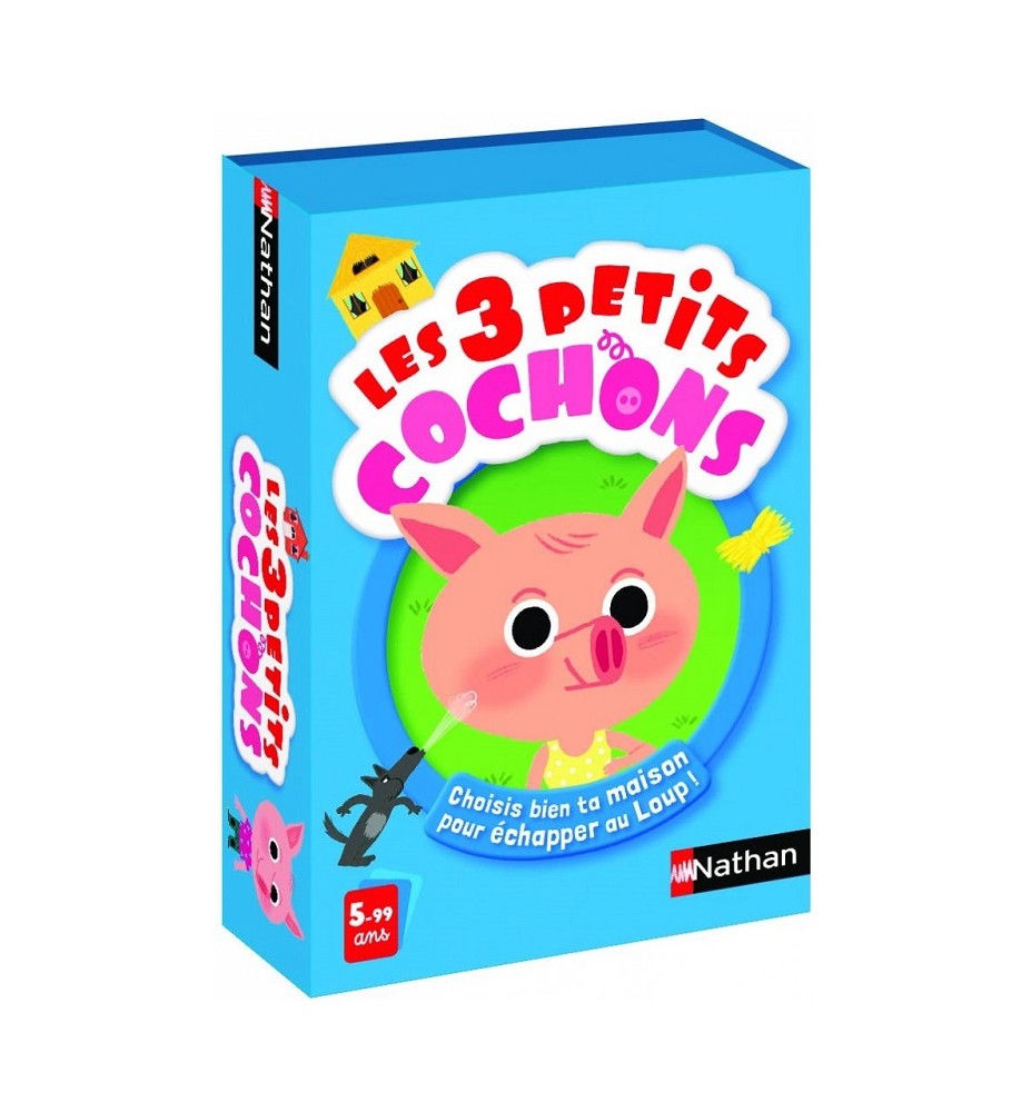 jeu de société les 3 petits cochons