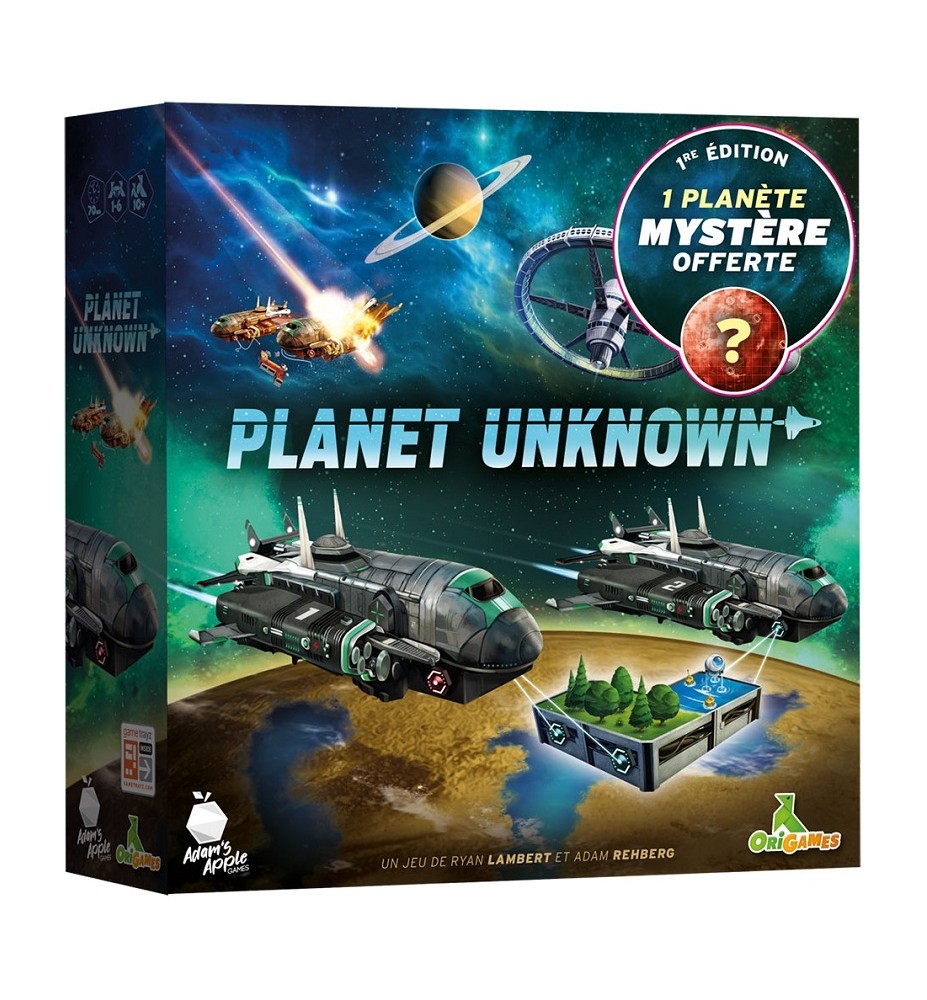 jeu de société planet unknown