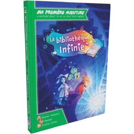 livre ma premiere aventure la bibliotheque infinie