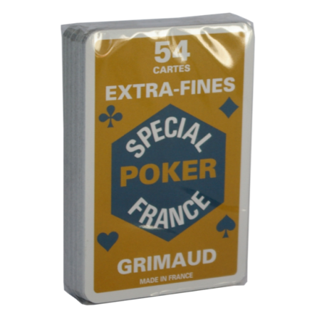 jeu de cartes spécial poker