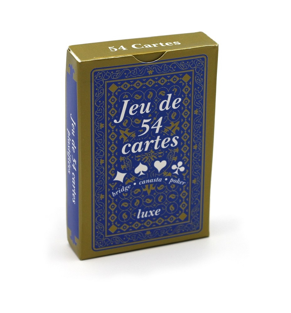 jeu de 54 cartes Luxe