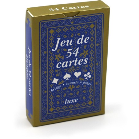 jeu de 54 cartes Luxe