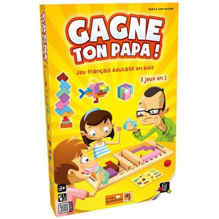 jeu de société évolutif et pédagogique Gagne ton papa