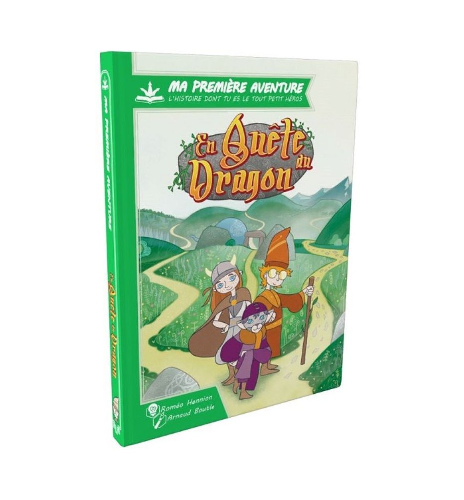 livre jeu ma première aventure en quête du dragon