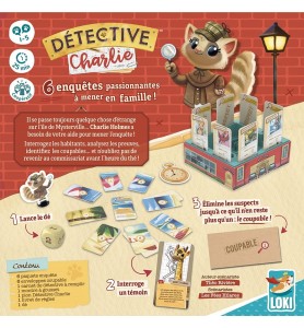 jeu coopératif Detective Charlie