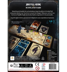 jeu de société pour 2 jekyll and hyde vs scotland yard