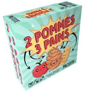 jeu de société 2 Pommes 3 pains