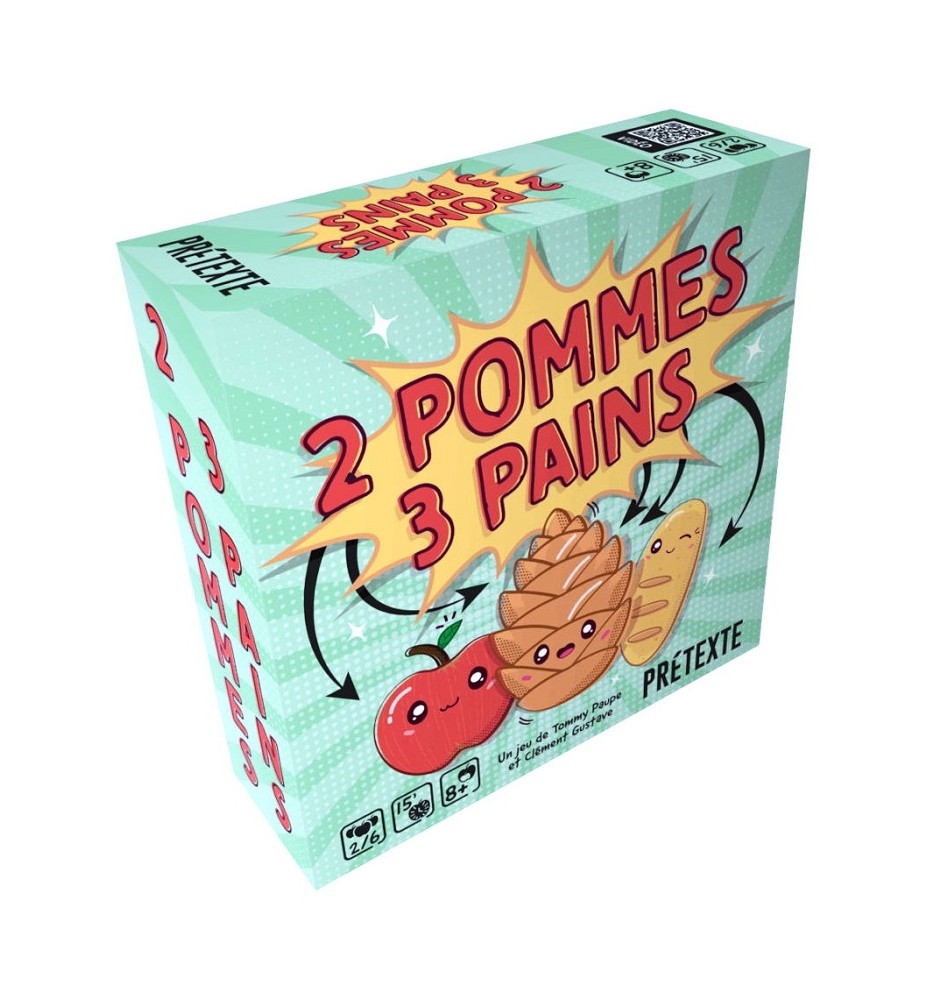 jeu de société 2 Pommes 3 pains