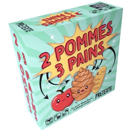 jeu de société 2 Pommes 3 pains