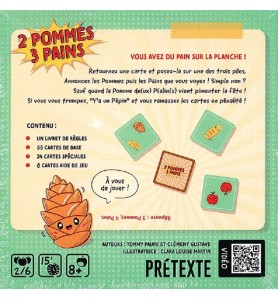 jeu d'ambiance 2 Pommes 3 pains