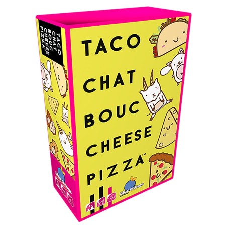 jeu de société famille Taco Chat Bouc Cheese Pizza