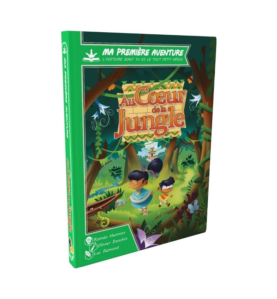 livre jeu parent/enfant au coeur de la jungle