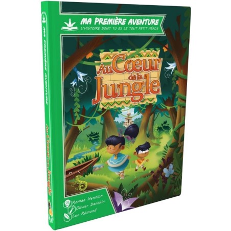 livre jeu parent/enfant au coeur de la jungle