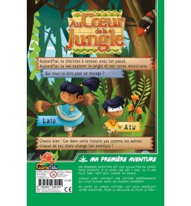 livre jeu parent/enfant au coeur de la jungle