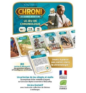 jeu de société chroni les grandes inventions