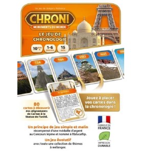 jeu de société chroni monuments du monde