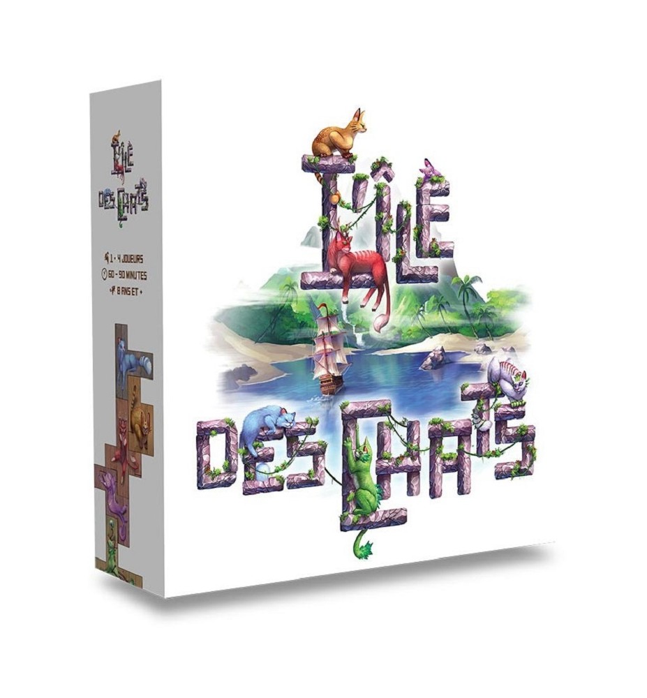 Jeu de société l'ile des chats