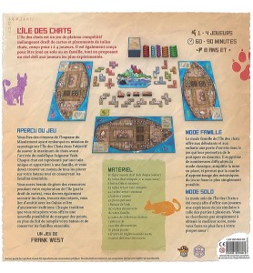 Jeu de société l'ile des chats