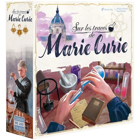 jeu de société sur les traces de Marie Curie