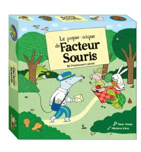 Jeu enfant le pique-nique de facteur souris