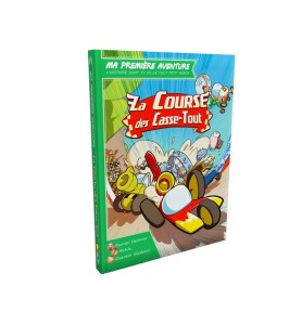 livre jeu parent/enfant la course des casse-tout