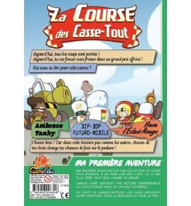 livre jeu parent/enfant la course des casse-tout