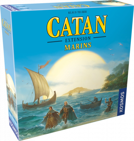 jeu de société catan extension marins 3-4 joueurs