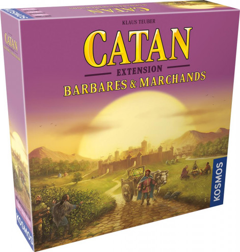 jeu de société catan extension barbares et marchands 2-4 joueurs