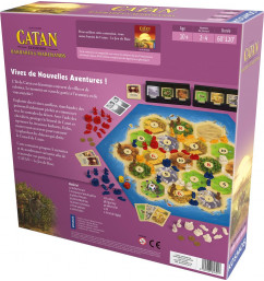 jeu de société catan extension barbares et marchands 2-4 joueurs