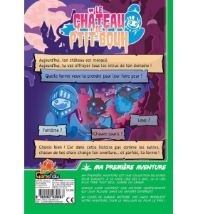livre jeu ma première aventure le chateau de p'tit-bouh