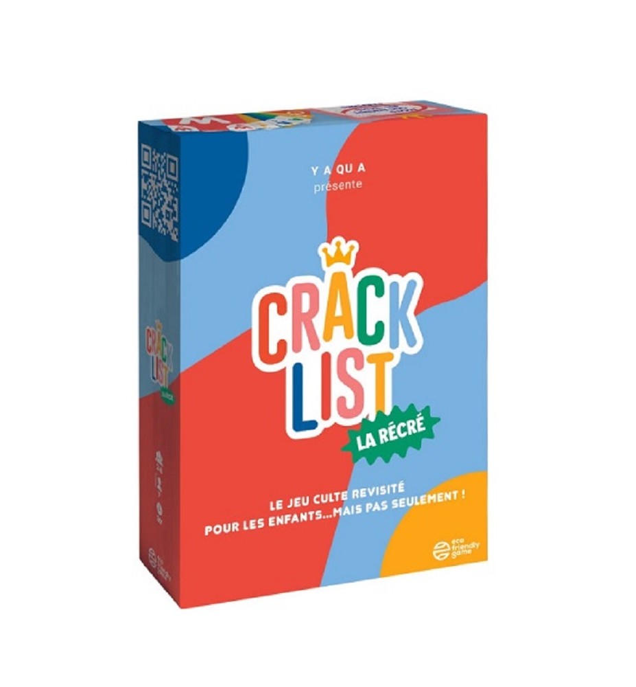 jeu famille Crack list La Récré jeu famille Crack list La Récré
