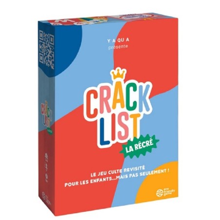 jeu famille Crack list La Récré