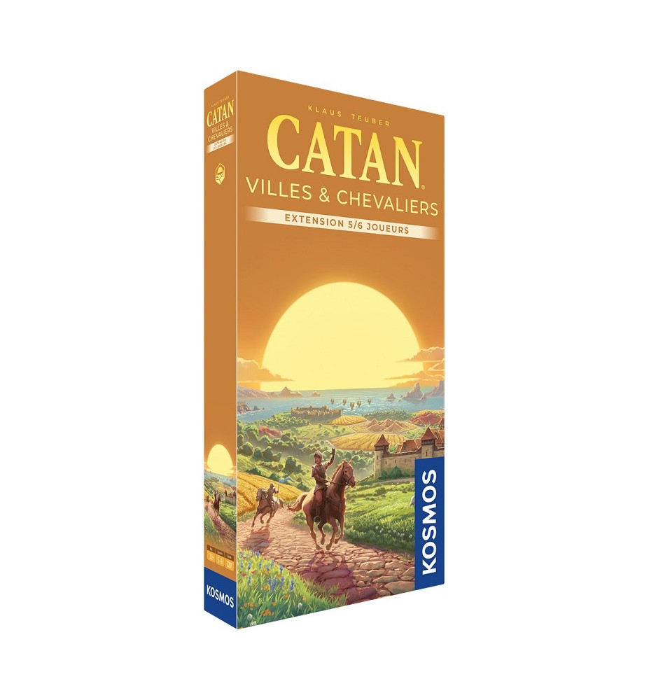 jeu de société catan extension villes et chevaliers 5-6 joueurs