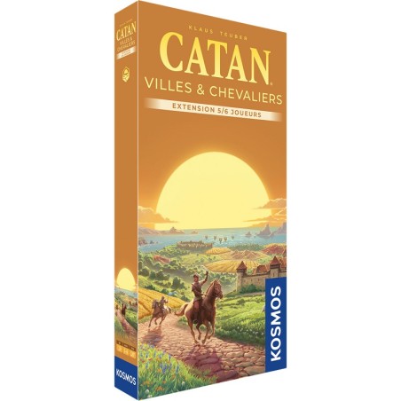 jeu de société catan extension villes et chevaliers 5-6 joueurs